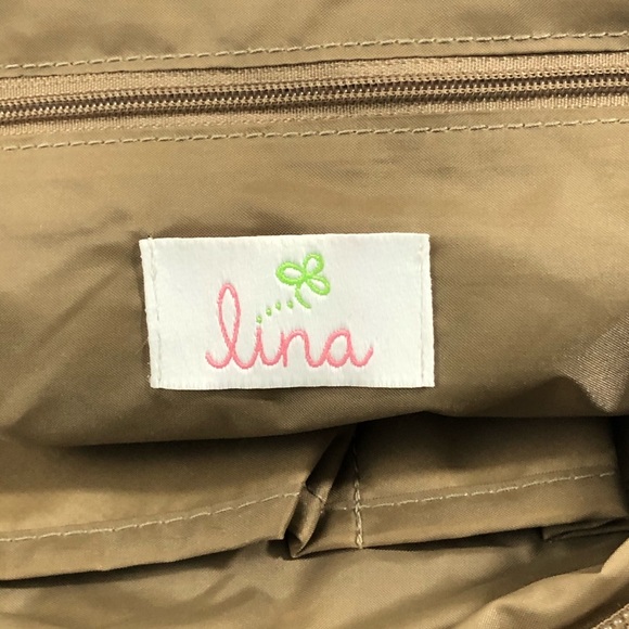 Lina Shoulder Bag Womens Knitted Crochet One Strap Gold Tone Hardware - Picture 2 of 12